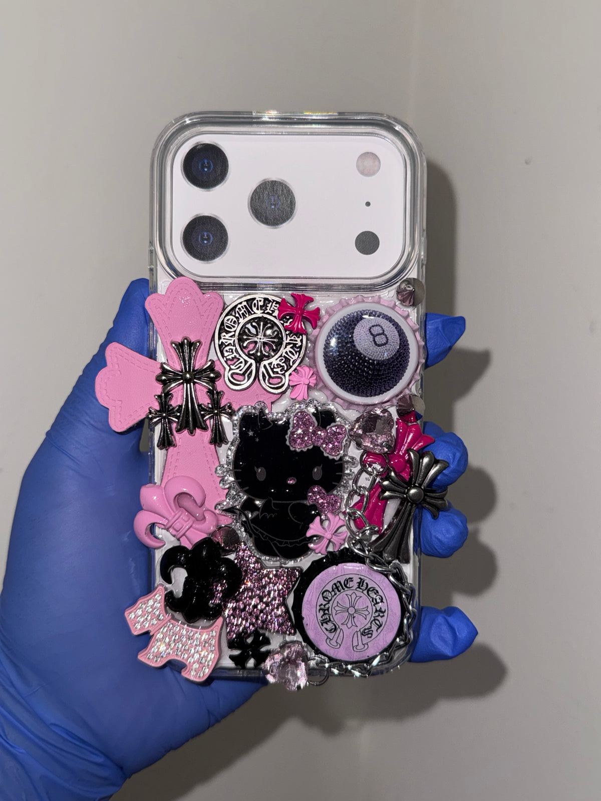 PREMADE CHROME <3 JUNK CASE