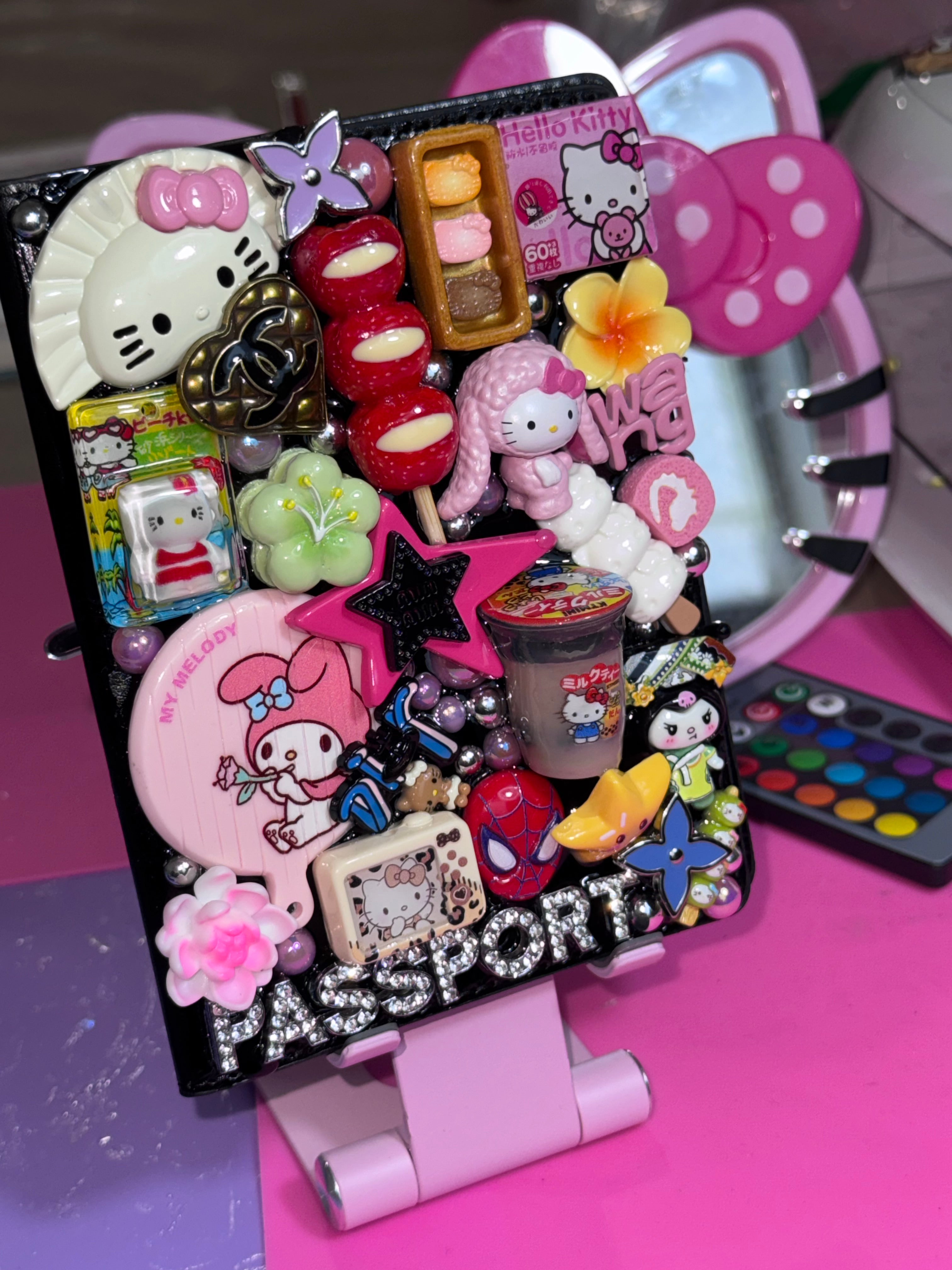 PREMADE KAWAII PASSPORT HOLDER