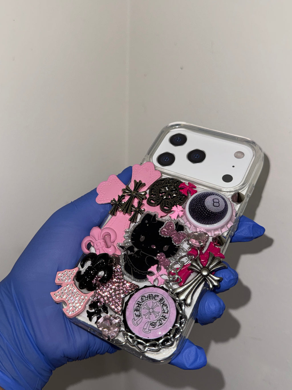 PREMADE CHROME <3 JUNK CASE