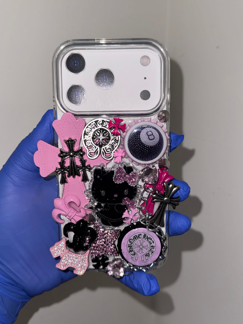 PREMADE CHROME <3 JUNK CASE