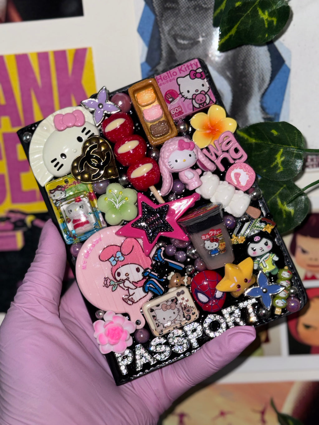 PREMADE KAWAII PASSPORT HOLDER