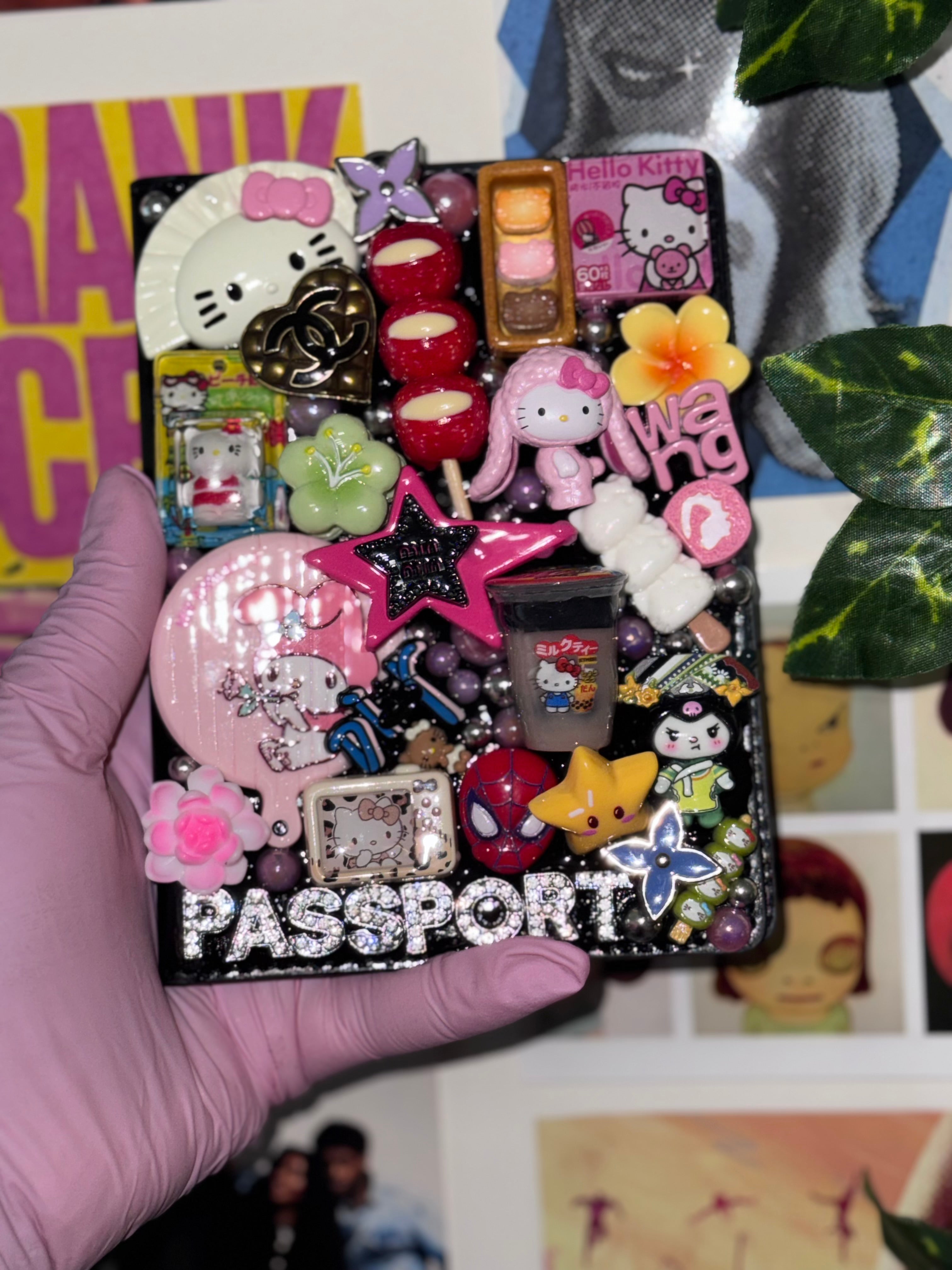 PREMADE KAWAII PASSPORT HOLDER
