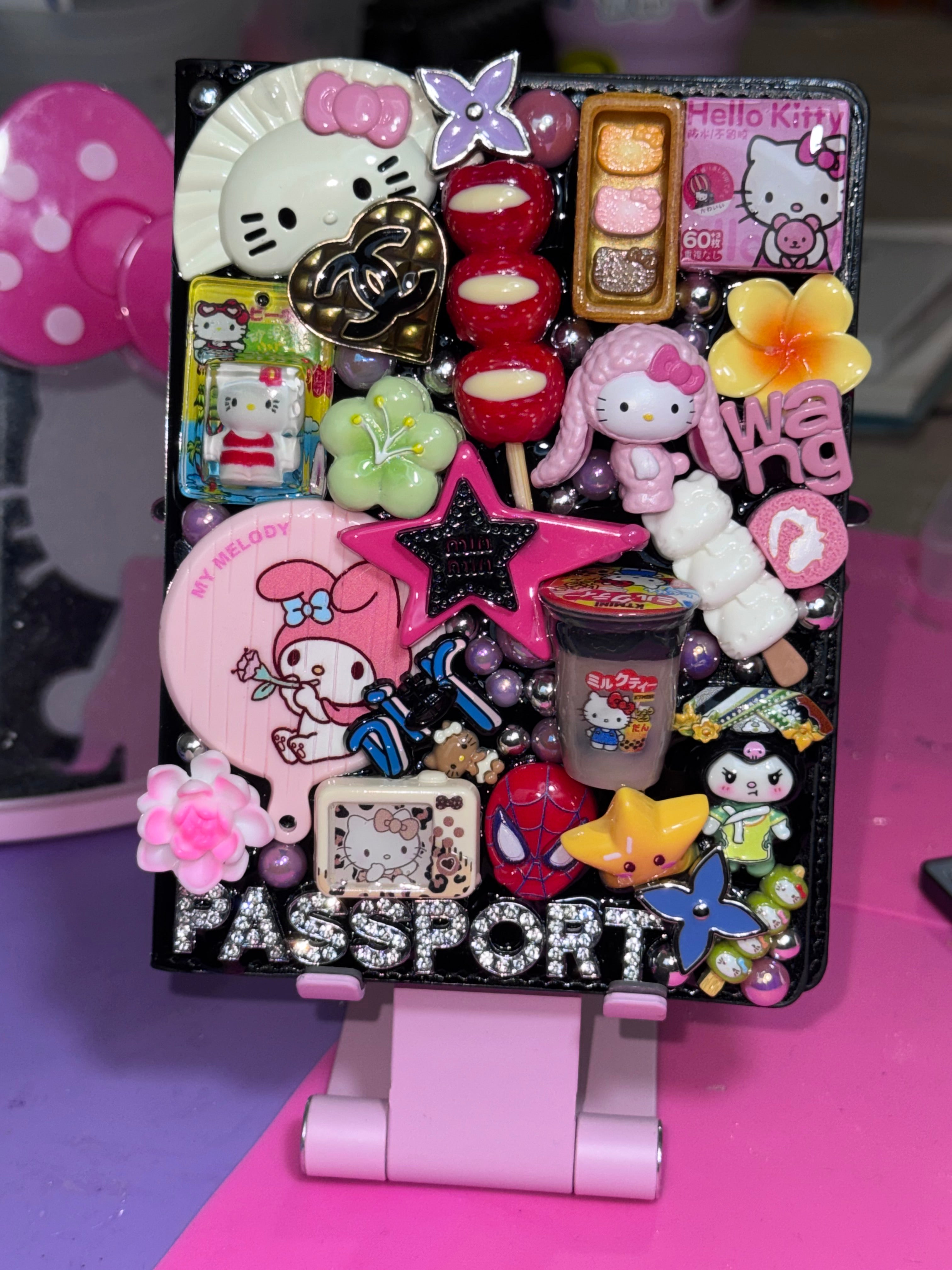 PREMADE KAWAII PASSPORT HOLDER